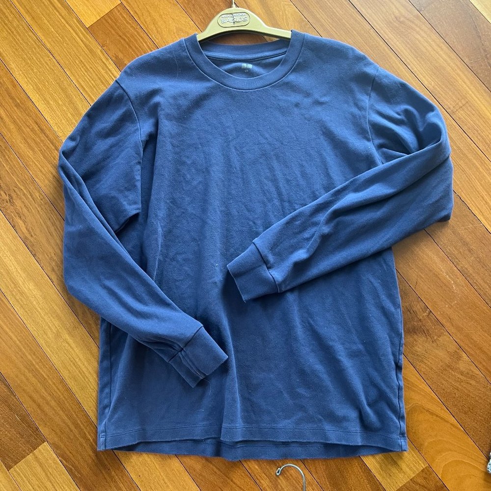 Uniqlo Navy Long Sleeve
